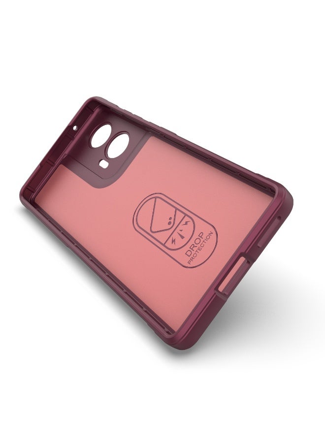 جولدن ماسك موتورولا موتو إيدج 60 فيوجن (Motorola Edge 50 Fusion) جراب حماية ماجيك (نبيتي) - Image 5